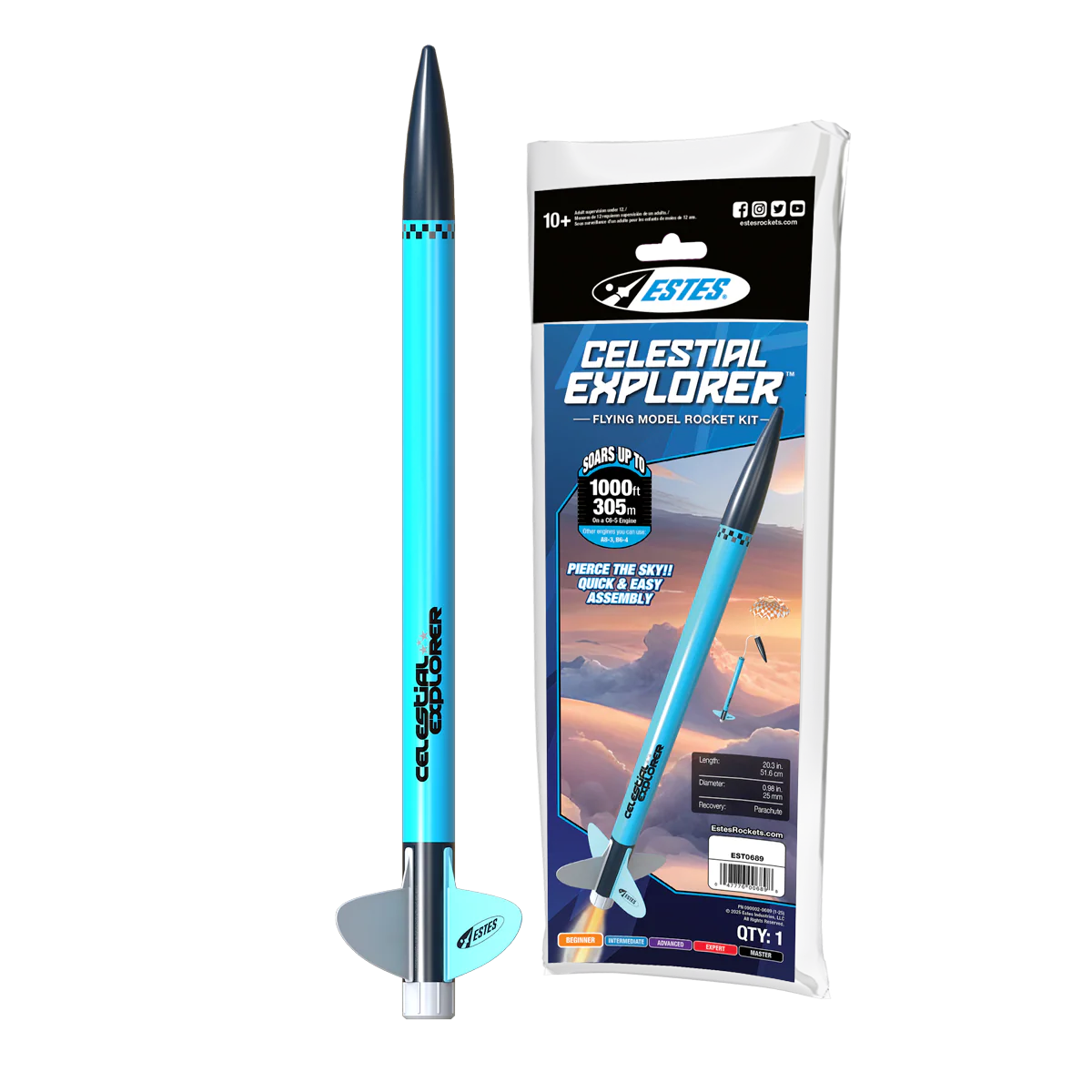 Celestial Explorer Model Rocket
