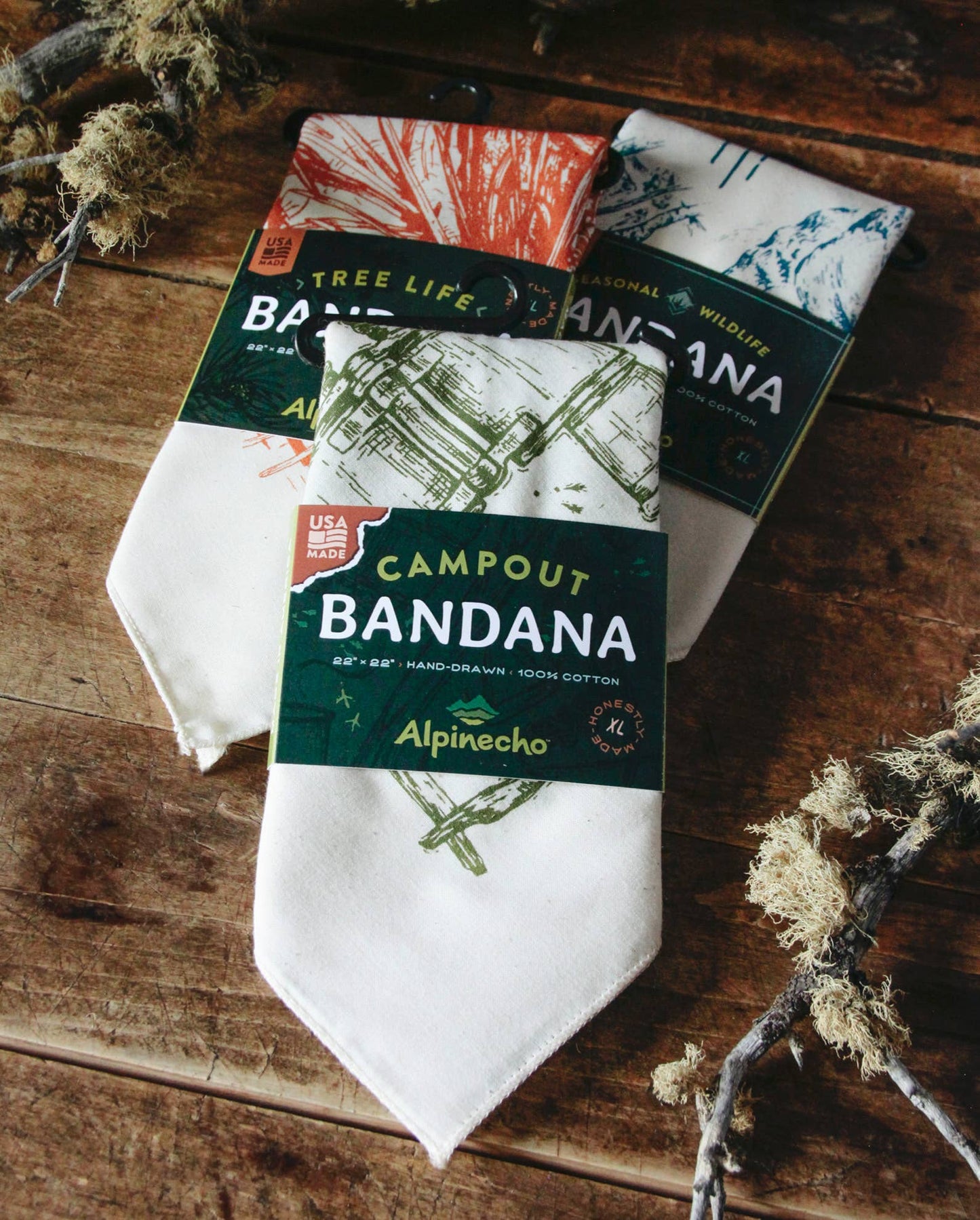 Campout Cotton Bandana