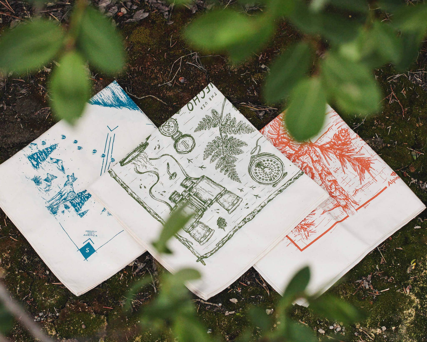 Campout Cotton Bandana
