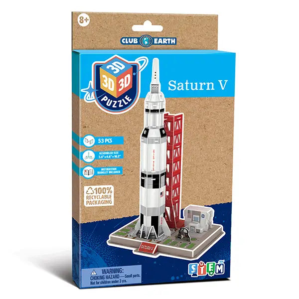 3D Puzzle - Saturn V