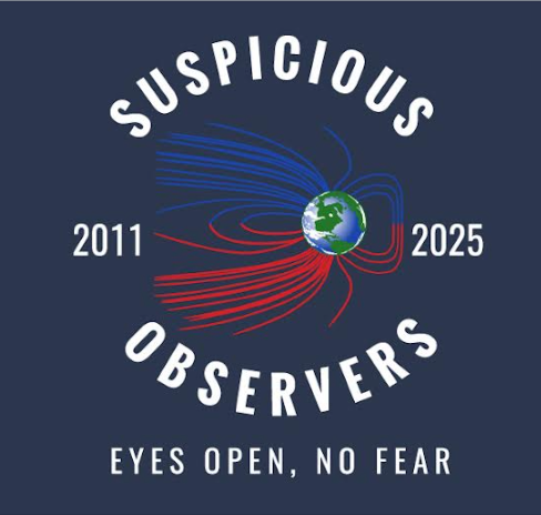 Suspicious0bservers FINAL PRINT t-shirt