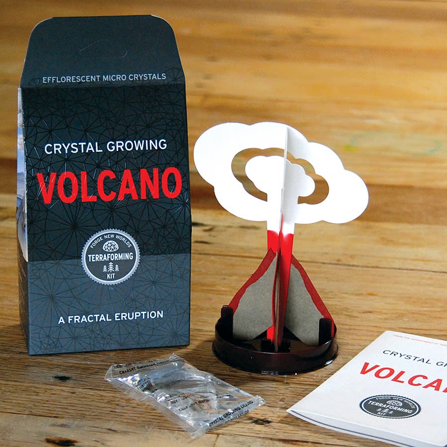 Crystal Growing Volcano | 
Craft Kit Science Kit