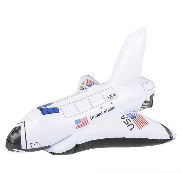 14" SPACE SHUTTLE INFLATE LLB Inflatable Toy