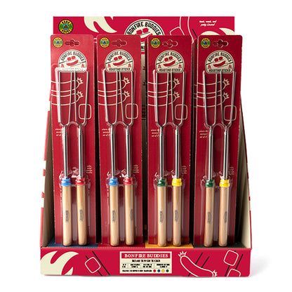 Bunkhouse Bonfire Buddies 2-Pack Roasting Sticks