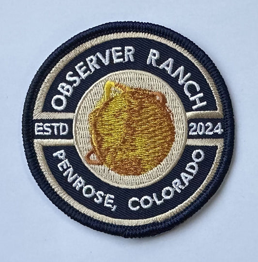 Observer Ranch Embroidered Patch