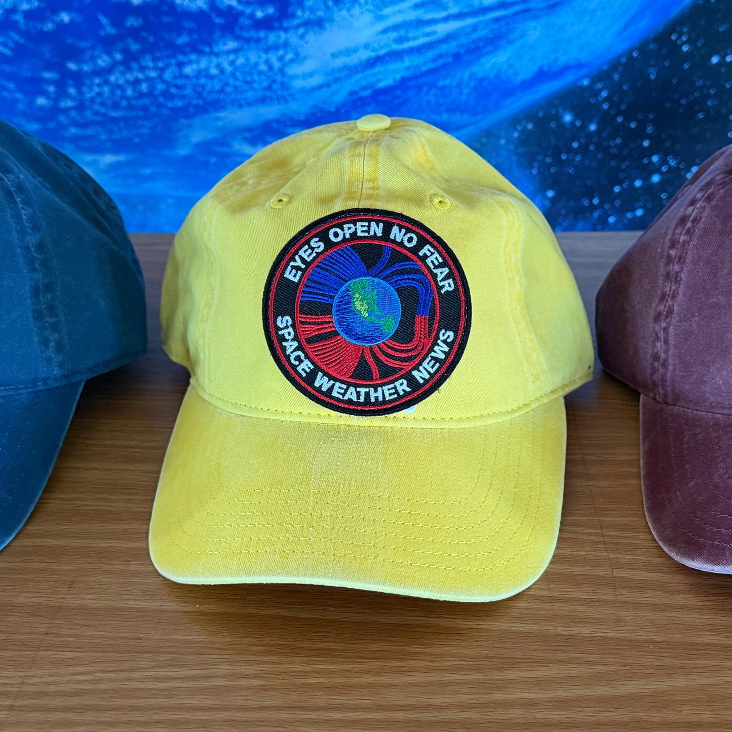 Space Weather News Patch Hat