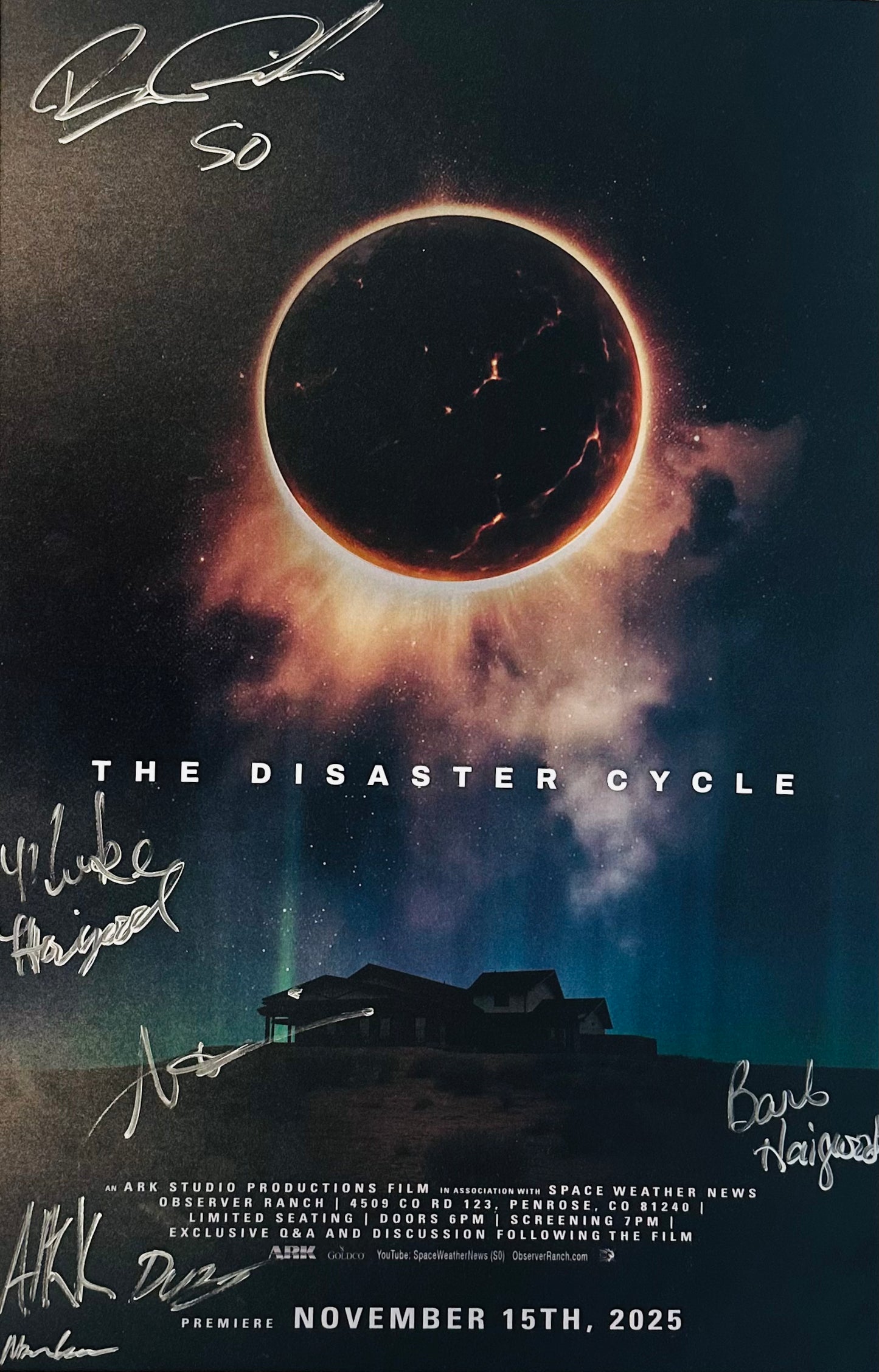 The Disaster Cycle Movie Premiere Poster