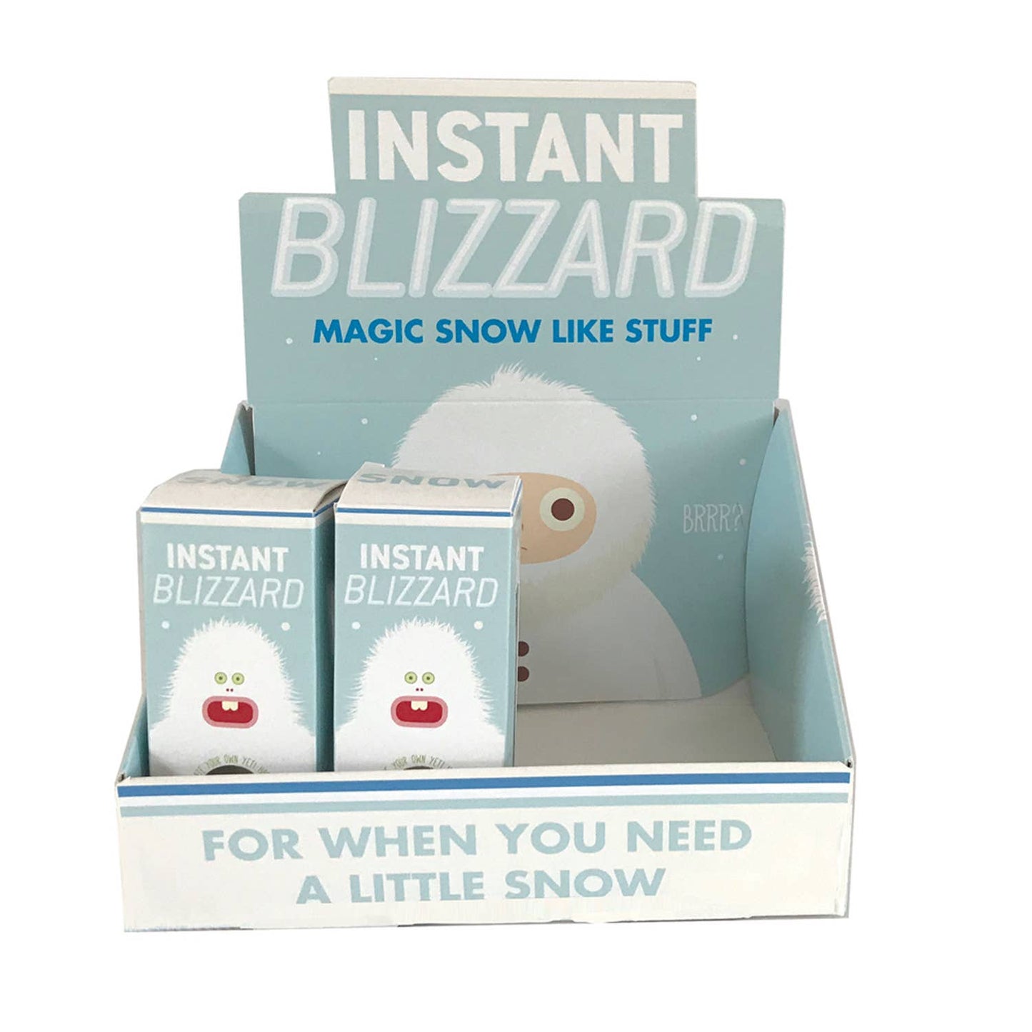 Instant Blizzard:
instant snow