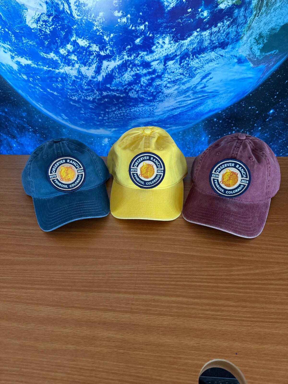 Observer Ranch patch hat