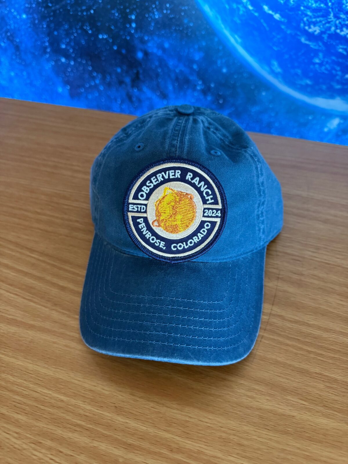 Observer Ranch patch hat